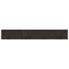 Alfombra Vidaxl rectangular 60x400 cm bambú marrón oscuro