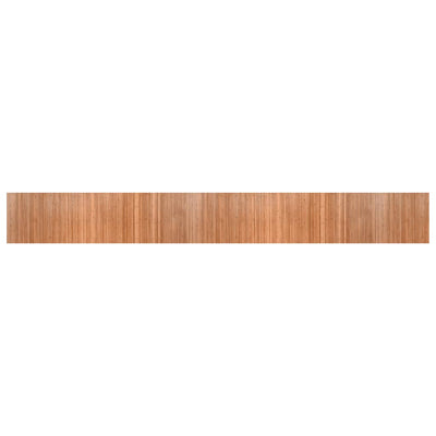 Vidaxl rectangular 60x500 cm de bambú natural