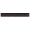 Alfombra Vidaxl rectangular 60x500 cm bambú marrón oscuro