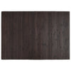 Alfombra Vidaxl rectangular 70x100 cm bambú marrón oscuro