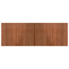 Alfombra Vidaxl rectangular 70x200 cm bambú marrón
