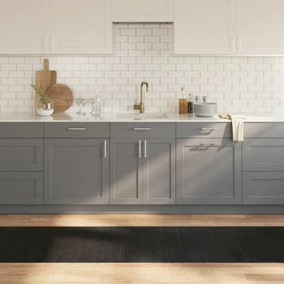 Vidaxl rectangular 70x300 cm de bambú negro