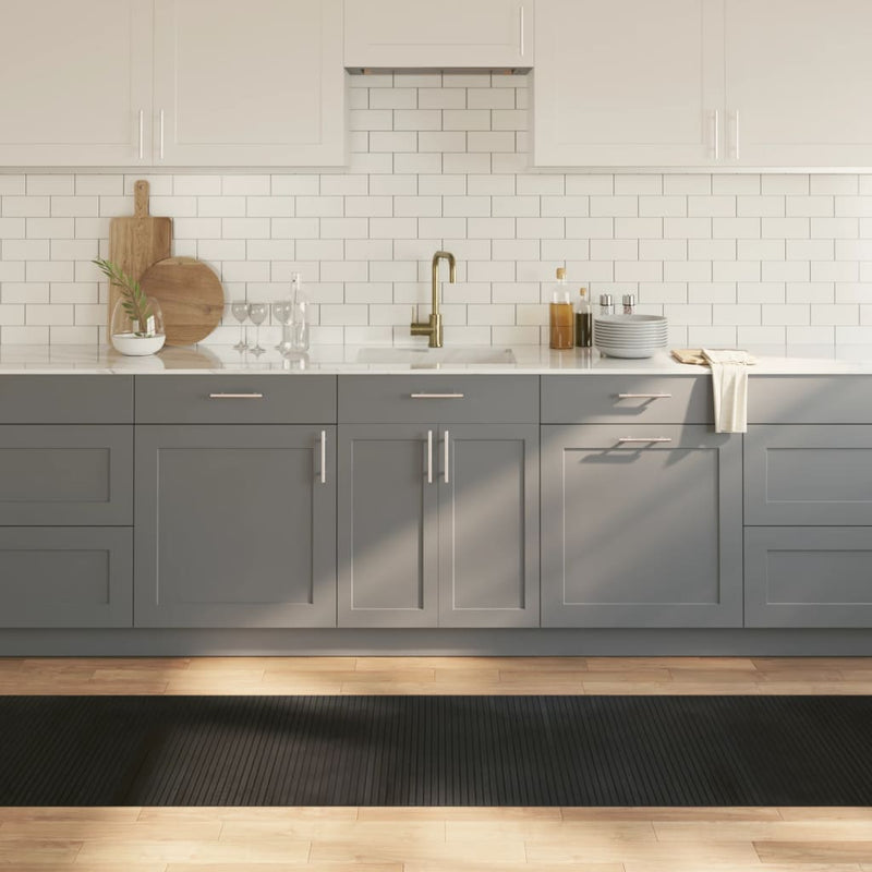 Vidaxl Rectangular 70x300 cm Bamboo nero