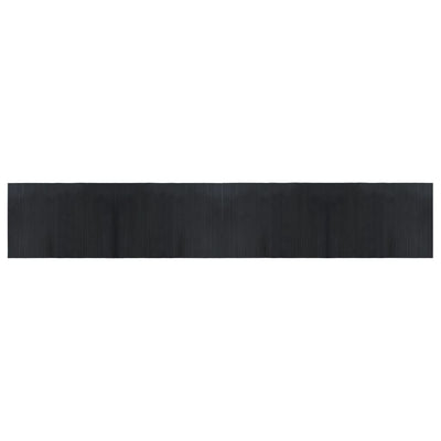 Vidaxl alfombra rectangular 70x400 cm bambú negro