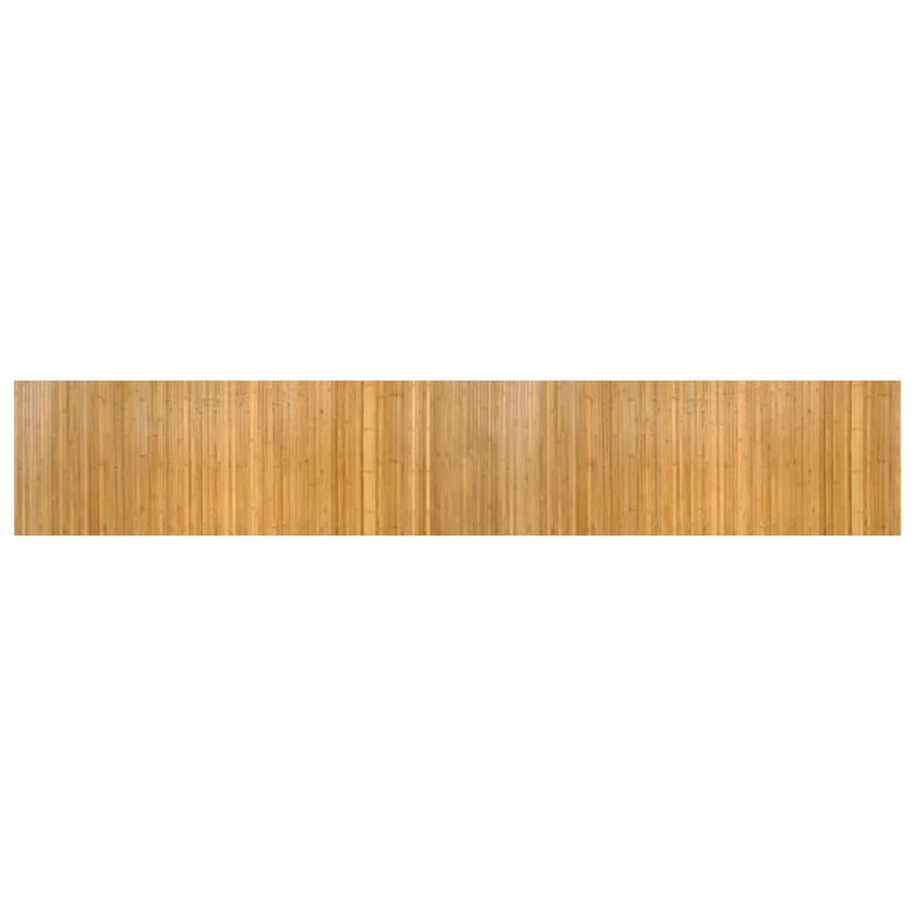 Tappeto rettangolare Vidaxx 70x400 cm bambù naturale