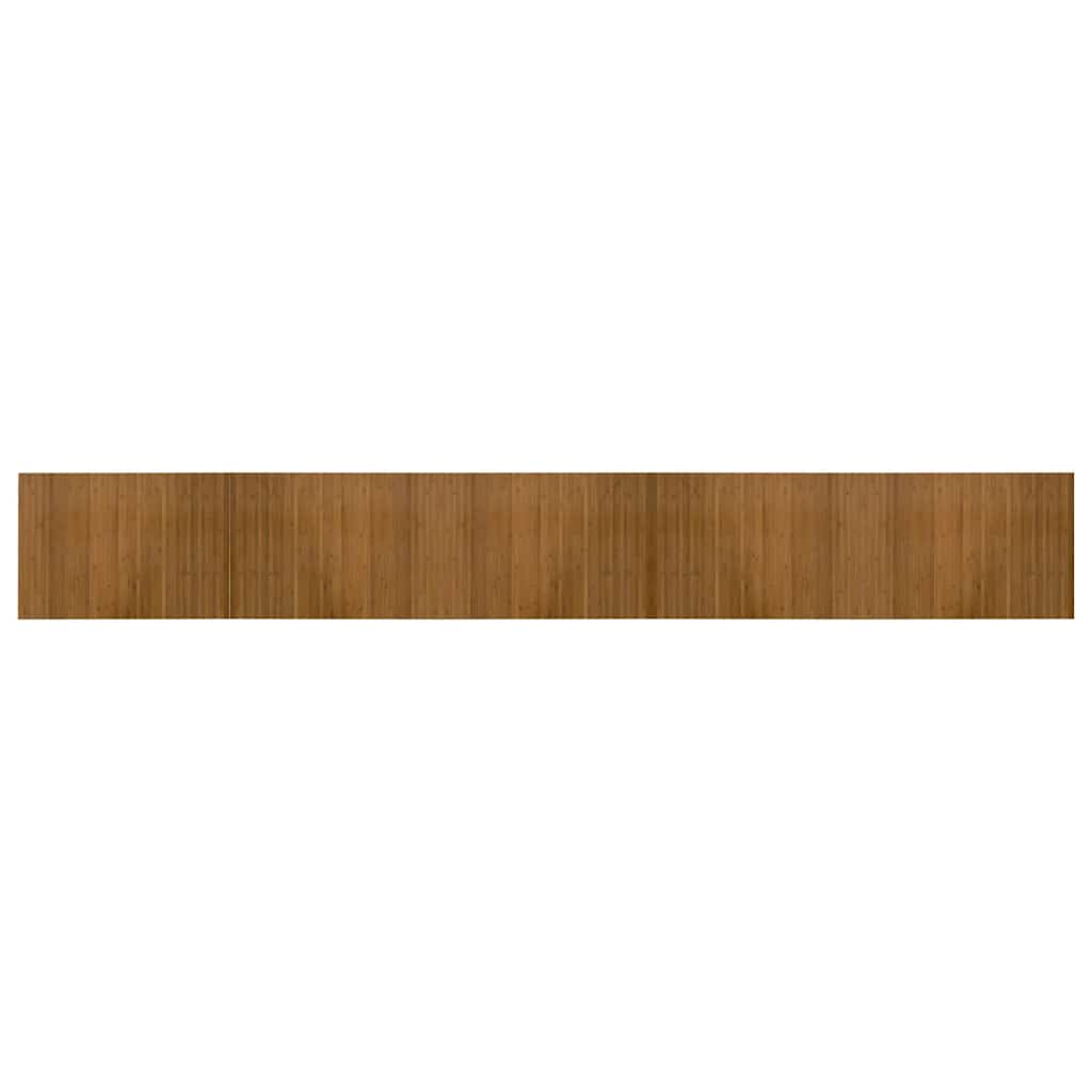 Vidaxl rectangular 70x500 cm bambú marrón