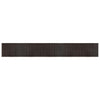 Alfombra Vidaxl rectangular 70x500 cm bambú marrón oscuro