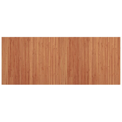 Vidaxl alfombra rectangular 80x200 cm bambú marrón