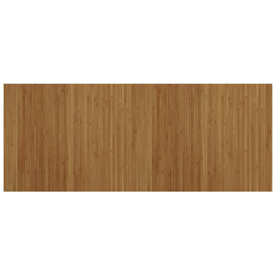 Vidaxl rug rectangular 80x200 cm bamboo brown