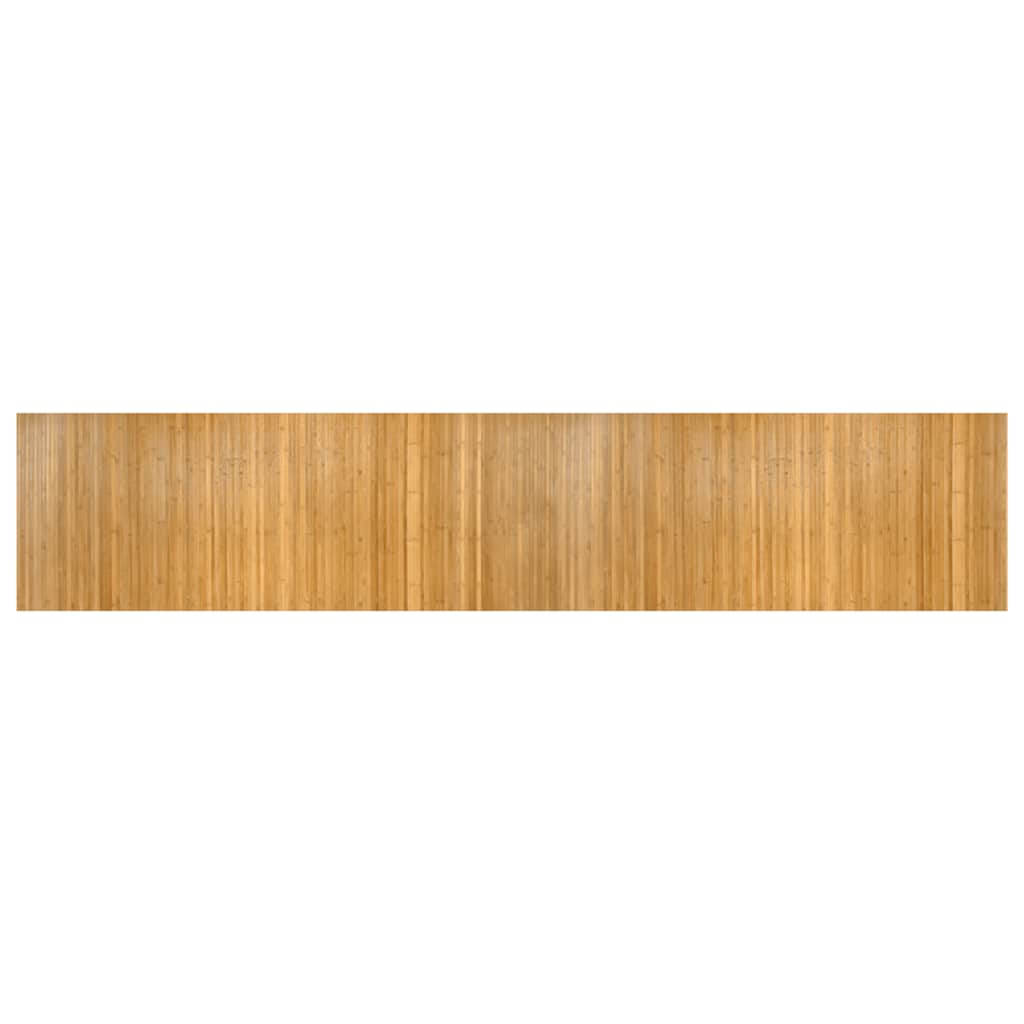 Vidaxl rectangular 80x400 cm bamboo natural