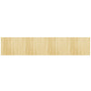 Tappeto rettangolare Vidaxx 80x400 cm bambù chiaro naturale