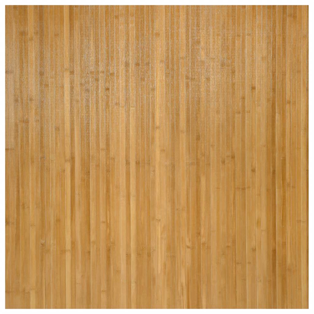 Tappeto rettangolare Vidaxx 100x100 cm bambù naturale