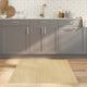 Tappeto rettangolare Vidaxx 100x100 cm bambù chiaro naturale