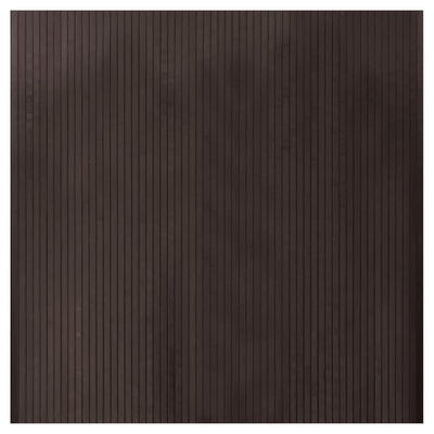 Vidaxl vloerkleed rechthoekig 100x100 cm bamboe donkerbruin