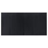 Vidaxl vloerkleed rechthoekig 100x200 cm bamboe zwart