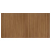 Vidaxl vloerkleed rechthoekig 100x200 cm bamboe bruin