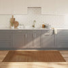 Tappeto rettangolare Vidaxx 100x200 cm bambù marrone