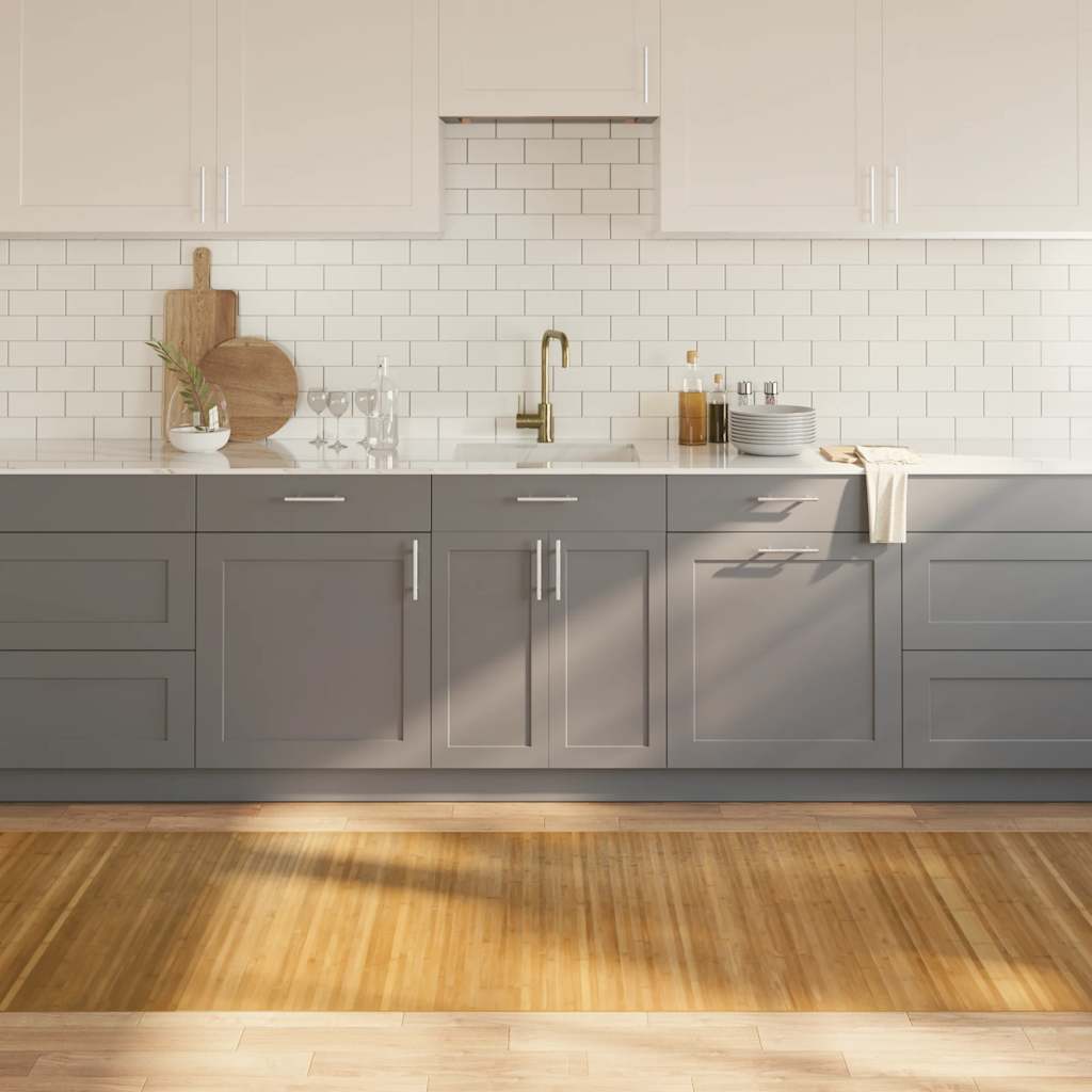 Tappeto rettangolare Vidaxx 100x300 cm bambù naturale