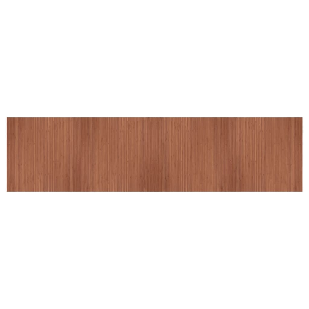 Vidaxl rectangular 100x400 cm de bambú marrón