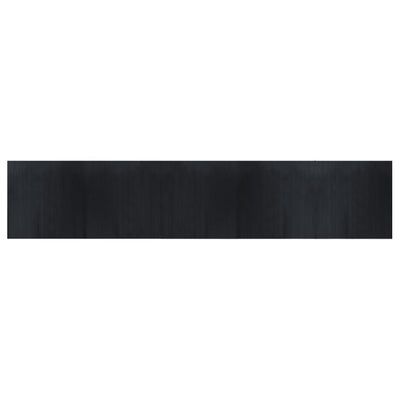 Vidaxl rug rectangular 100x500 cm bamboo black