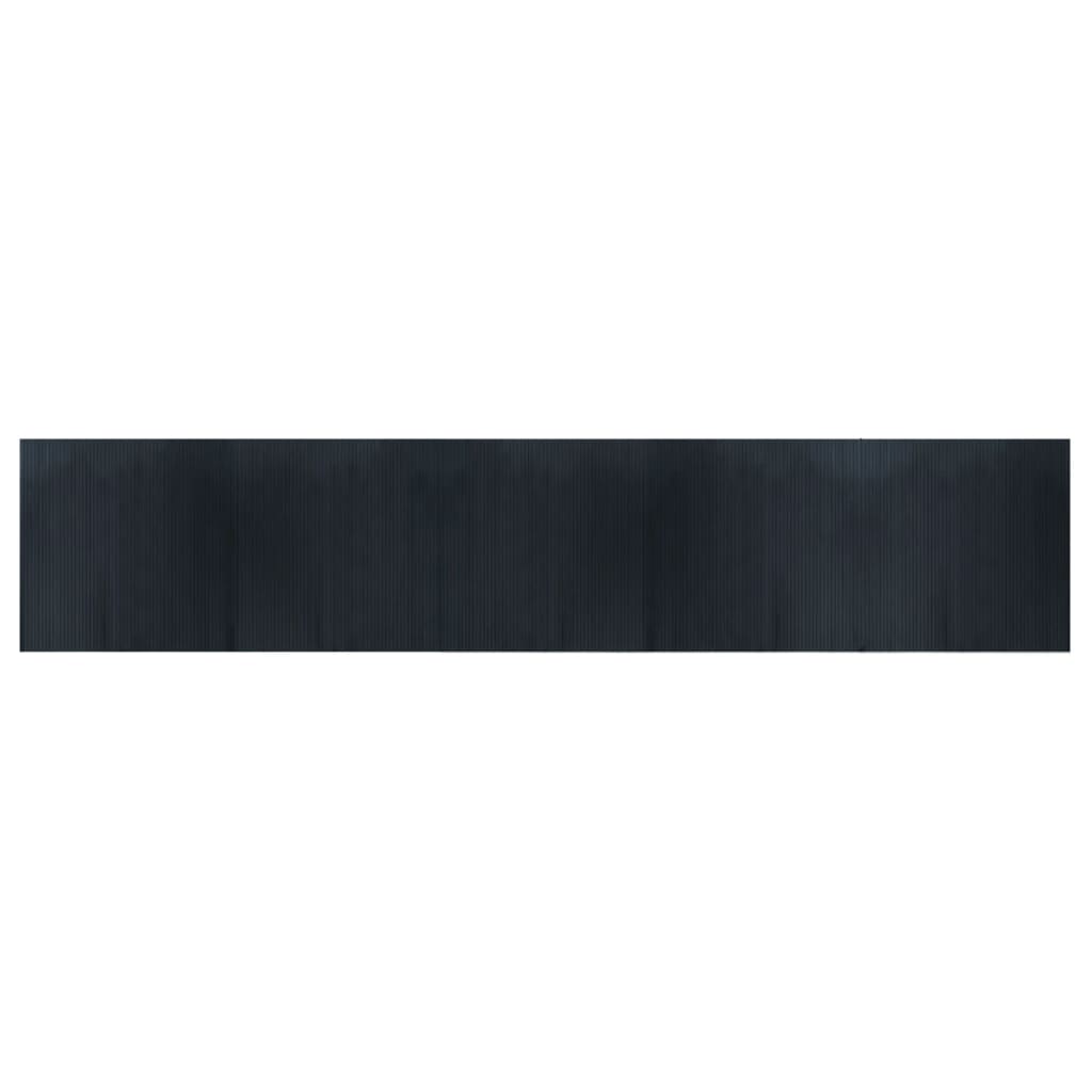 Vidaxl rectangular 100x500 cm de bambú gris