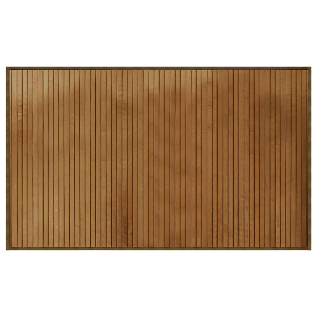 Tappeto rettangolare Vidaxx 60x100 cm bambù marrone