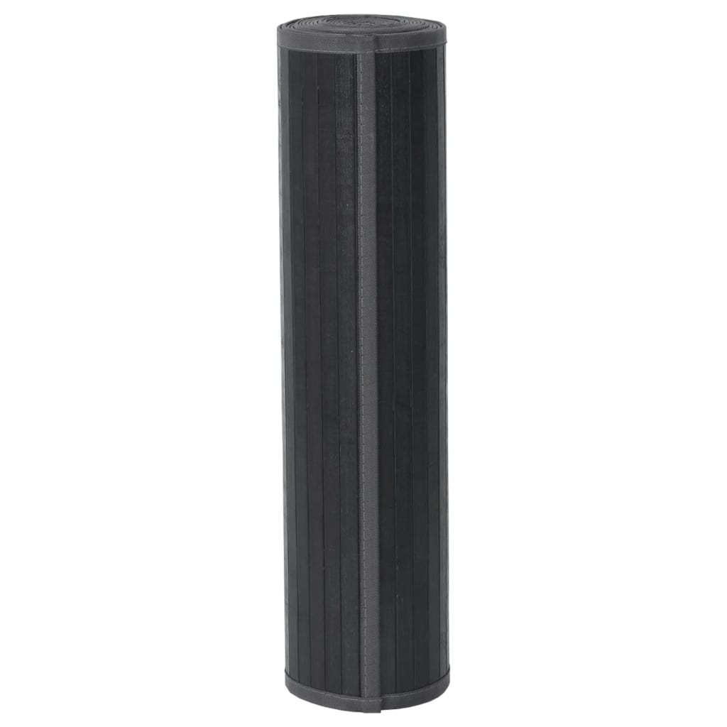 Tappeto rettangolare Vidaxx 60x100 cm bambù grigio