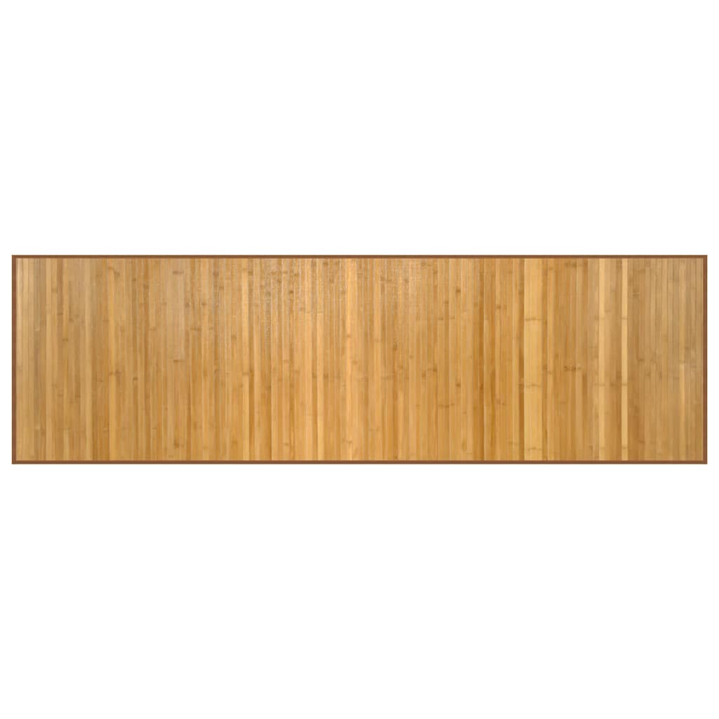 Tappeto rettangolare Vidaxx 60x200 cm bambù naturale
