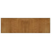 Vidaxl vloerkleed rechthoekig 60x200 cm bamboe bruin