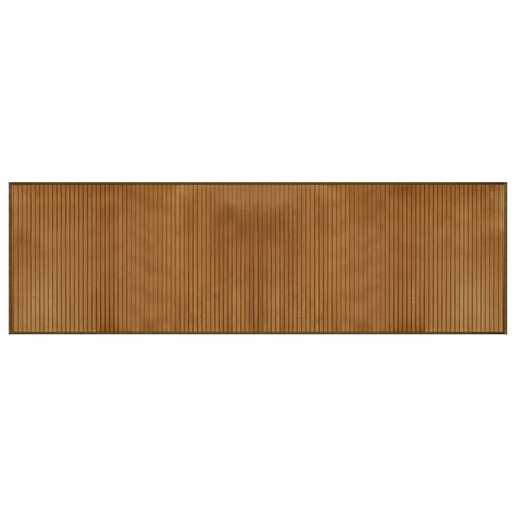 Tappeto rettangolare Vidaxx 60x200 cm bambù marrone