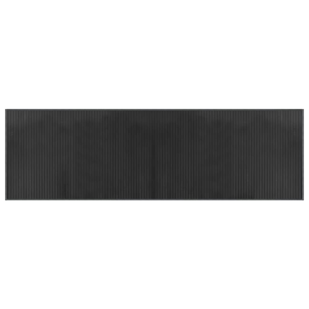 Tappeto rettangolare Vidaxx 60x200 cm bambù grigio