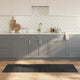 Tappeto rettangolare Vidaxx 60x200 cm bambù grigio