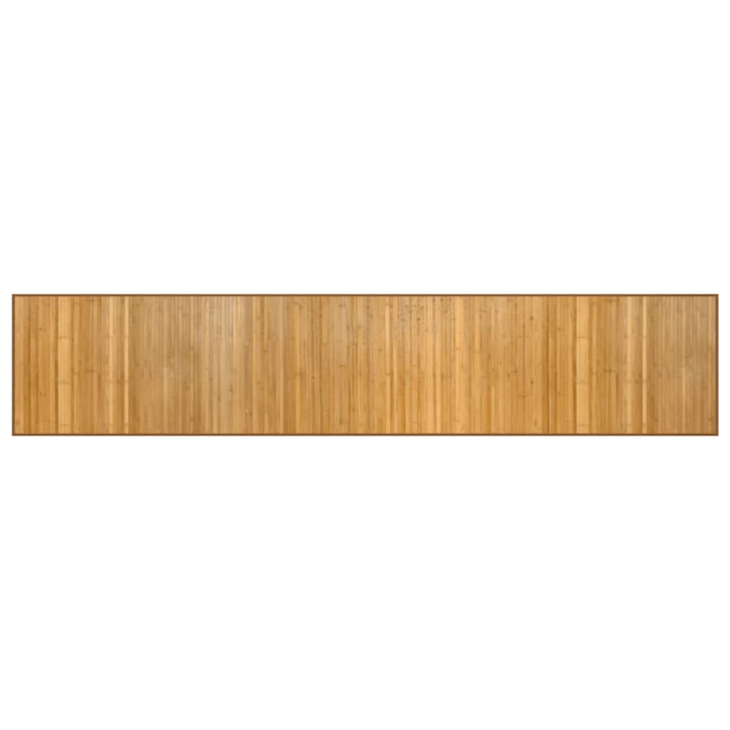 Tappeto rettangolare Vidaxx 60x300 cm bambù naturale