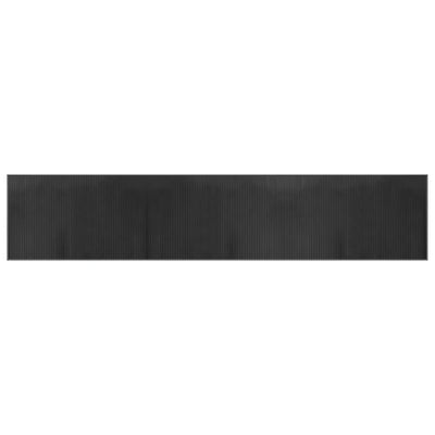 Vidaxl rettangolare 60x300 cm di bambù grigio