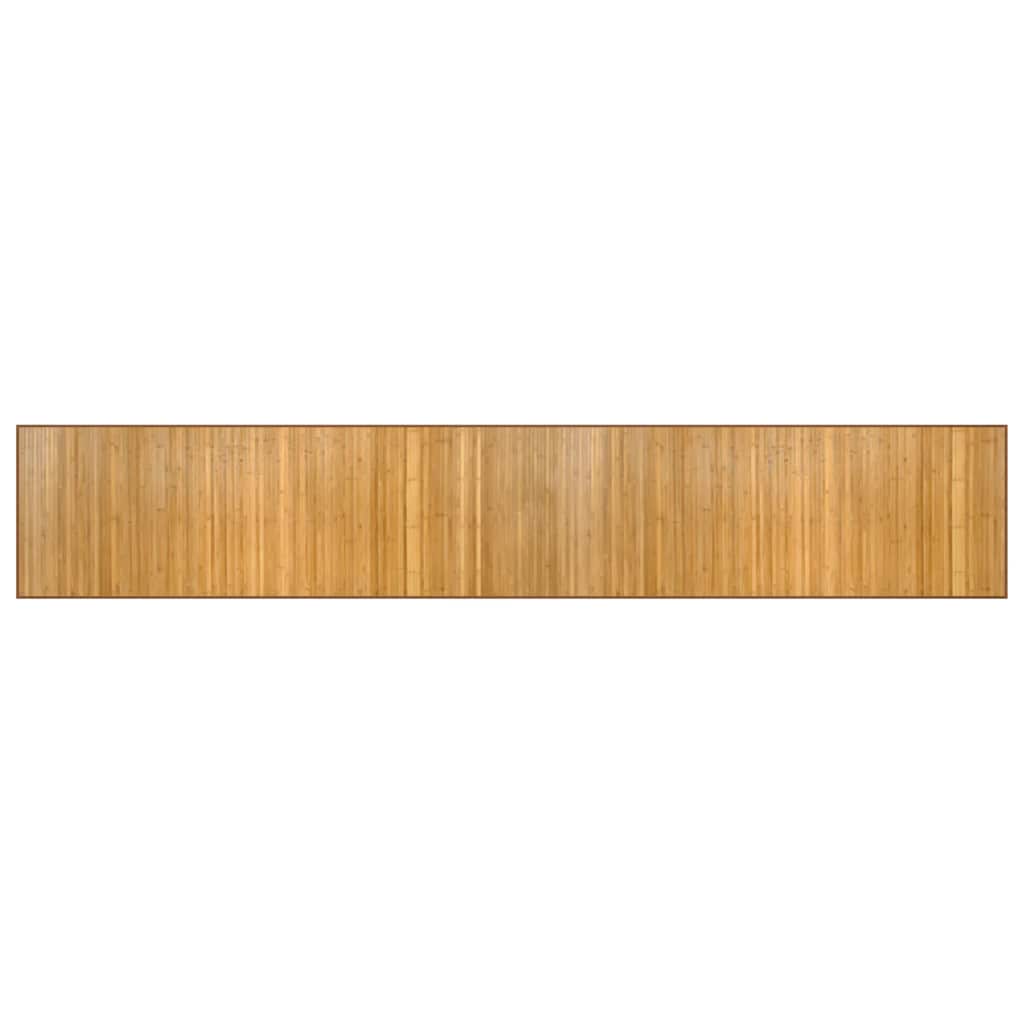 Tappeto rettangolare Vidaxx 60x400 cm bambù naturale