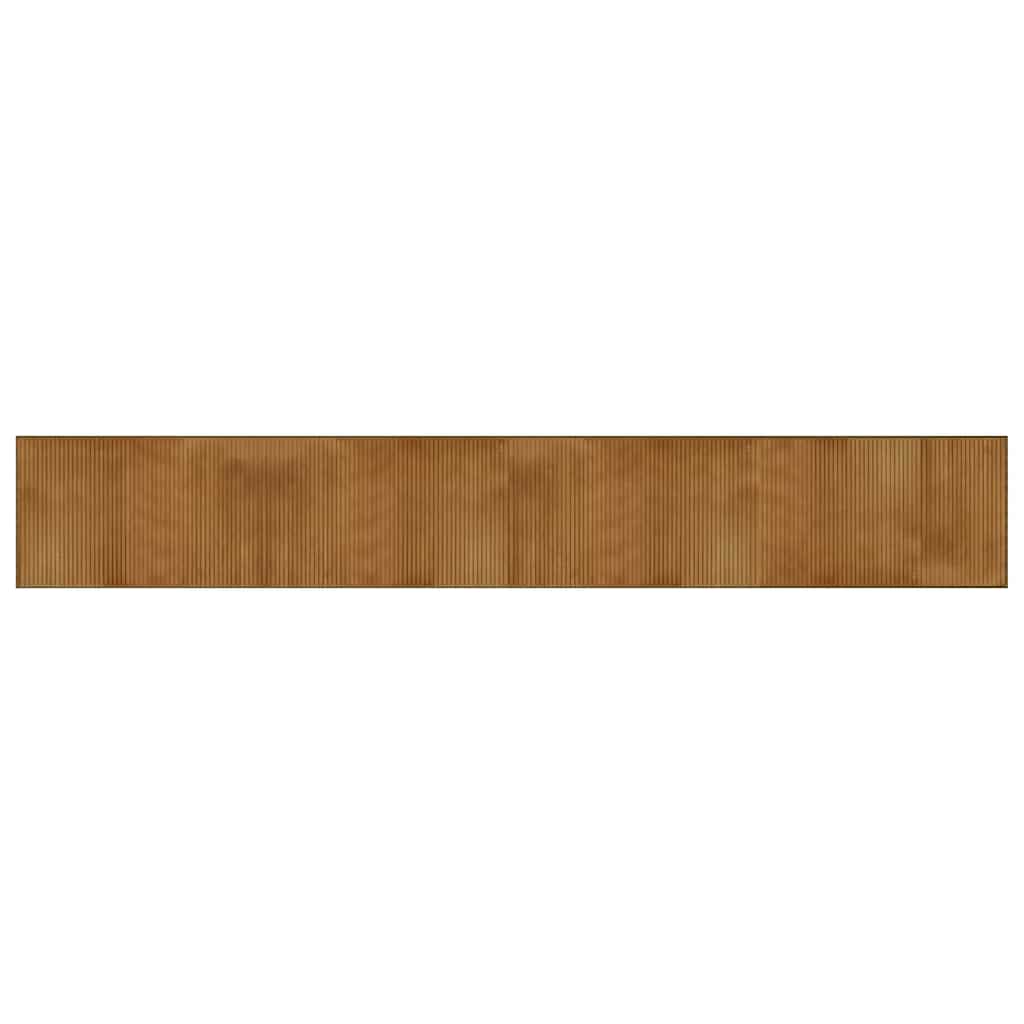 Tappeto rettangolare Vidaxx 60x400 cm bambù marrone