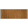 Alfombra Vidaxl rectangular 70x200 cm bambú marrón