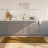 Tappeto vidaxl rettangolare 70x200 cm Bamboo marrone