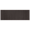 Vidaxx alfombra rectangular 70x200 cm bambú marrón oscuro