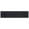 Vidaxl rectangular 70x300 cm de bambú negro