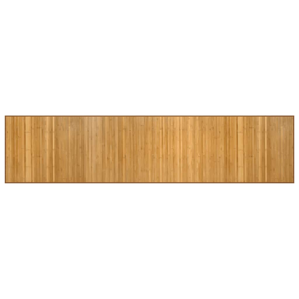 Vidaxl rectangular 70x300 cm bambú natural