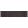 Alfombra Vidaxl rectangular 70x300 cm bambú marrón oscuro