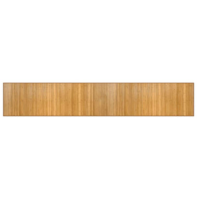 Vidaxl rectangular 70x400 cm bambú natural