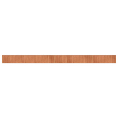 Vidaxl rectangular 70x1000 cm bambú marrón