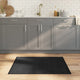 Vidaxx alfombra rectangular 80x100 cm bambú negro