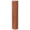 Tappeto vidaxl rettangolare 80x200 cm Bamboo marrone