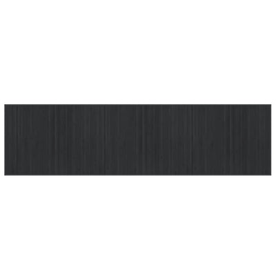Tappeto rettangolare Vidaxx 80x300 cm bambù grigio