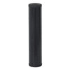 Vidaxx alfombra rectangular 100x200 cm bambú negro