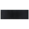 Vidaxl alfombra rectangular 100x300 cm bambú negro