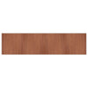 Vidaxl rettangolare 100x400 cm Bamboo marrone